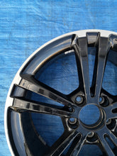 Load image into Gallery viewer, 1x Alufelge 18 Zoll 7.5" 5x112 49ET Glanz Schwarz A1774011300 Mercedes-Benz W177 FEL2860061796ui