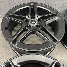 Load image into Gallery viewer, 4x Alufelge 18 Zoll 7.5" 5x112 44ET Matt Schwarz A2054019500 Mercedes-Benz A205 FEL3891456900ep