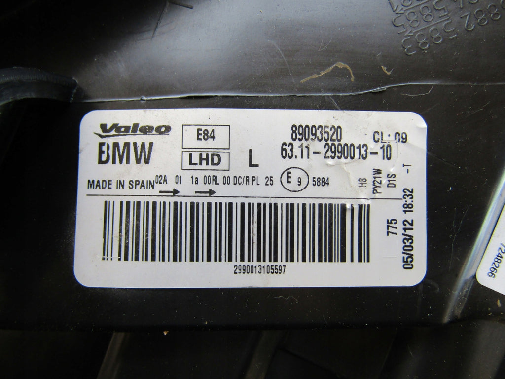 Frontscheinwerfer BMW X1 E84 2990013 Xenon Rechts Scheinwerfer Headlight SCH9503922437jg