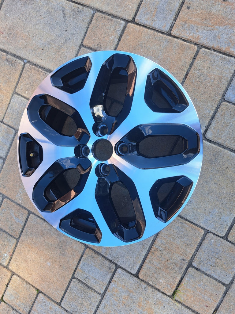 1x Alufelge 17 Zoll 6.5" 4x100 Renault Captur Rim Wheel FEL3708951112qs