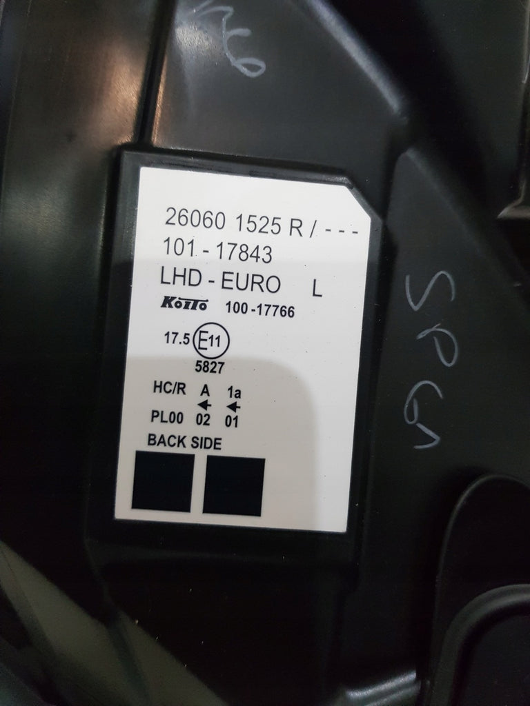 Frontscheinwerfer Renault Kangoo 260601525R Links Scheinwerfer Headlight SCH4448751202li