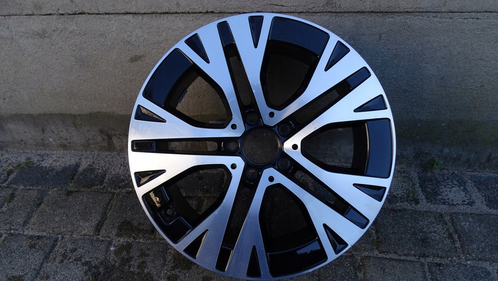 1x Alufelge 18 Zoll 7.5" 5x112 53ET Glanz Schwarz A2474015000 Mercedes-Benz W247 FEL8633631560tm