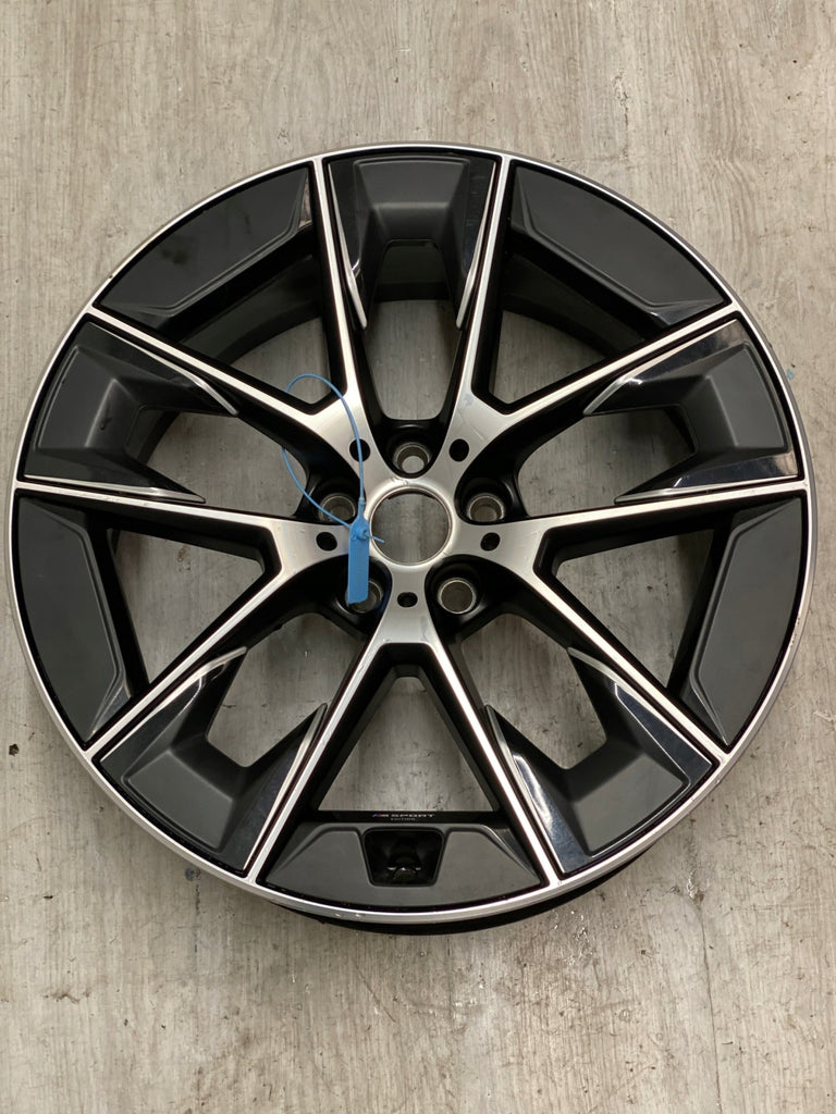 1x Alufelge 20 Zoll 8.0" 5x112 29ET Matt Schwarz 6895212 BMW G31 G30 Rim Wheel FEL8964490007sy