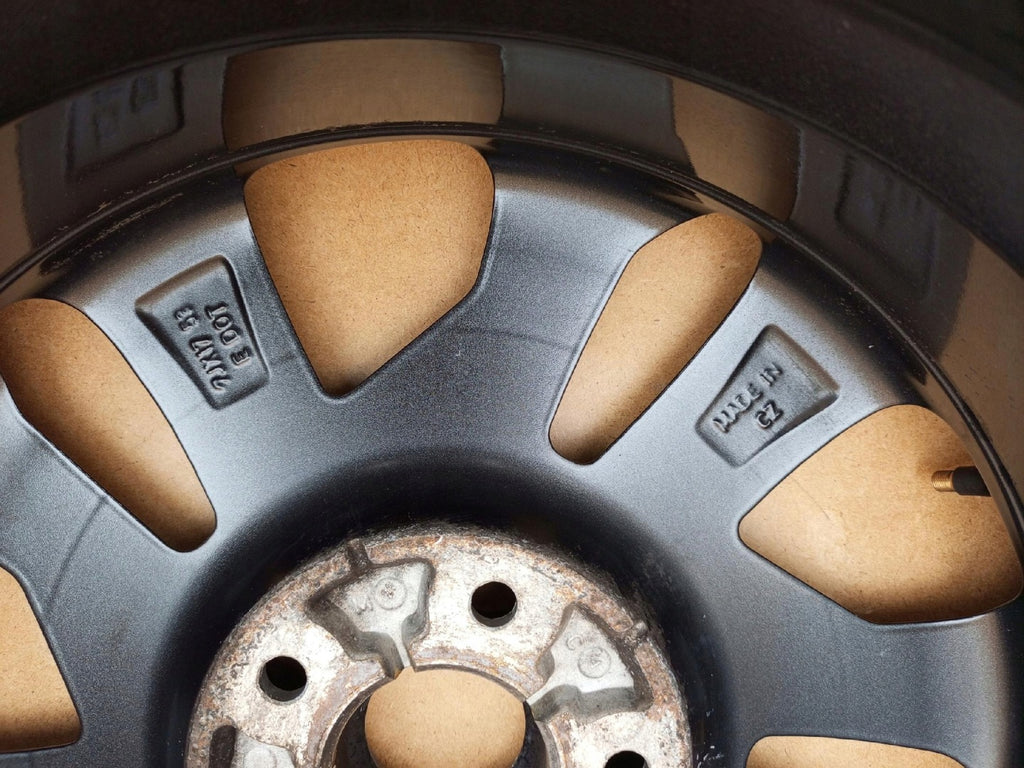 1x Alufelge 17 Zoll 7.5" 5x114.3 53ET 52910G4700 Hyundai I30 Iii Rim Wheel FEL7882774752jv