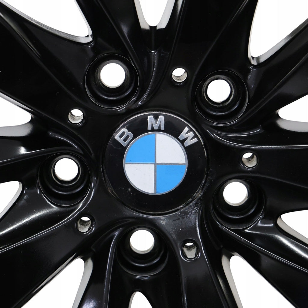 1x Alufelge 17 Zoll 7.5" 5x120 37ET Glanz Schwarz 6867126 BMW F30 F32 F31 FEL3216983322nt