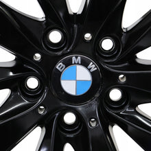 Laden Sie das Bild in den Galerie-Viewer, 1x Alufelge 17 Zoll 7.5" 5x120 37ET Glanz Schwarz 6867126 BMW F30 F32 F31 FEL3216983322nt
