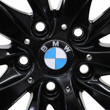 Laden Sie das Bild in den Galerie-Viewer, 1x Alufelge 17 Zoll 7.5" 5x120 37ET Glanz Schwarz 6867126 BMW F30 F32 F31 FEL3216983322nt