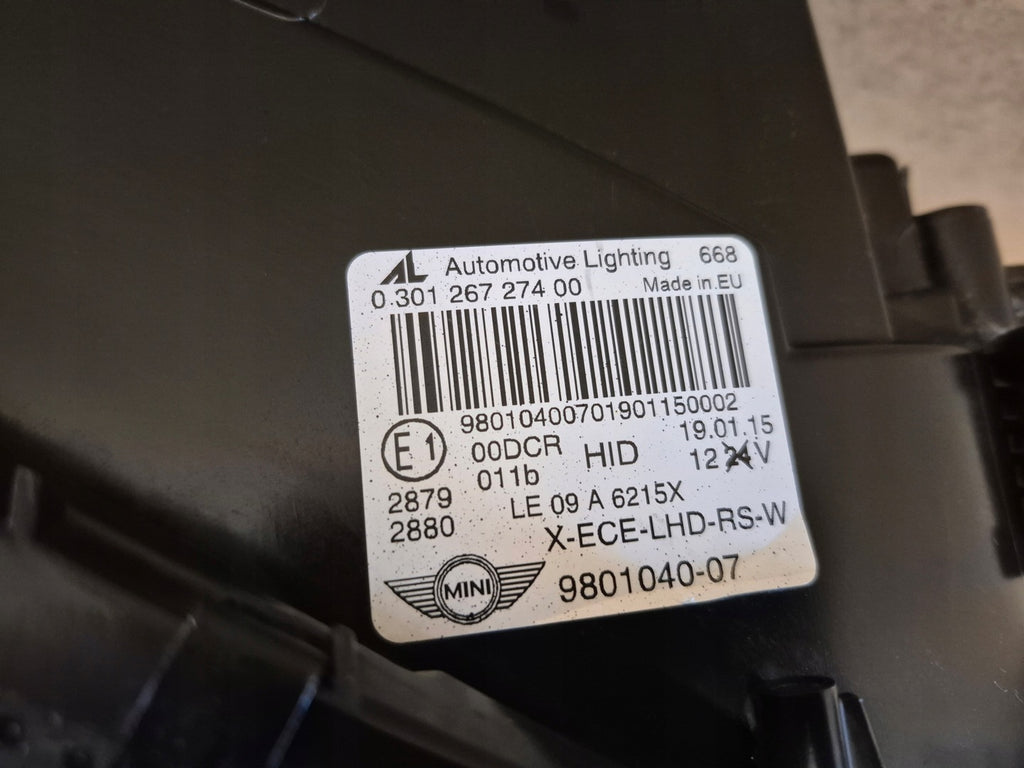 Frontscheinwerfer Mini Countryman R60 9801040-07 Bi-Xenon Rechts Headlight