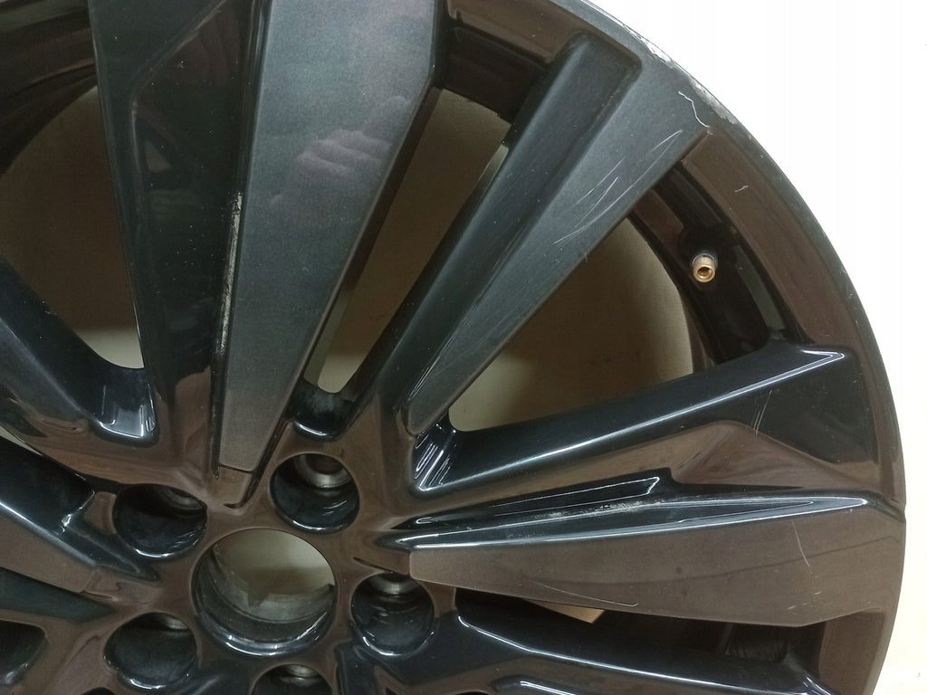 1x Alufelge 19 Zoll 7.0" 5x108 38ET Glanz Graphit 9809685477 Mg Rim Wheel