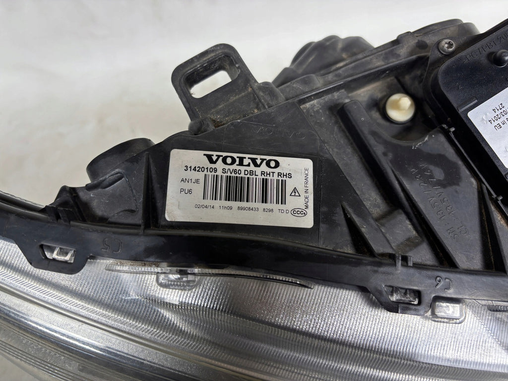 Frontscheinwerfer Volvo S60 V60 Rechts Scheinwerfer Headlight SCH8285457527pp