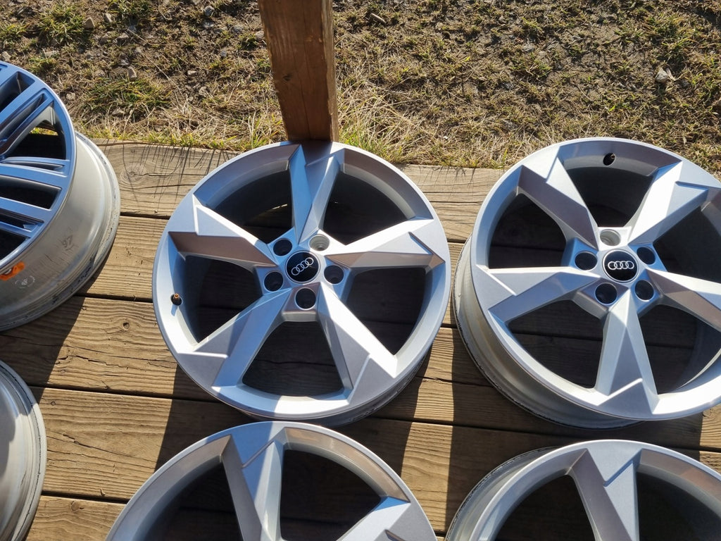 4x Alufelge 19 Zoll 7.0" 5x112 43ET Glanz Silber 83A601025 Audi Super Rim Wheel FEL8985442229nr