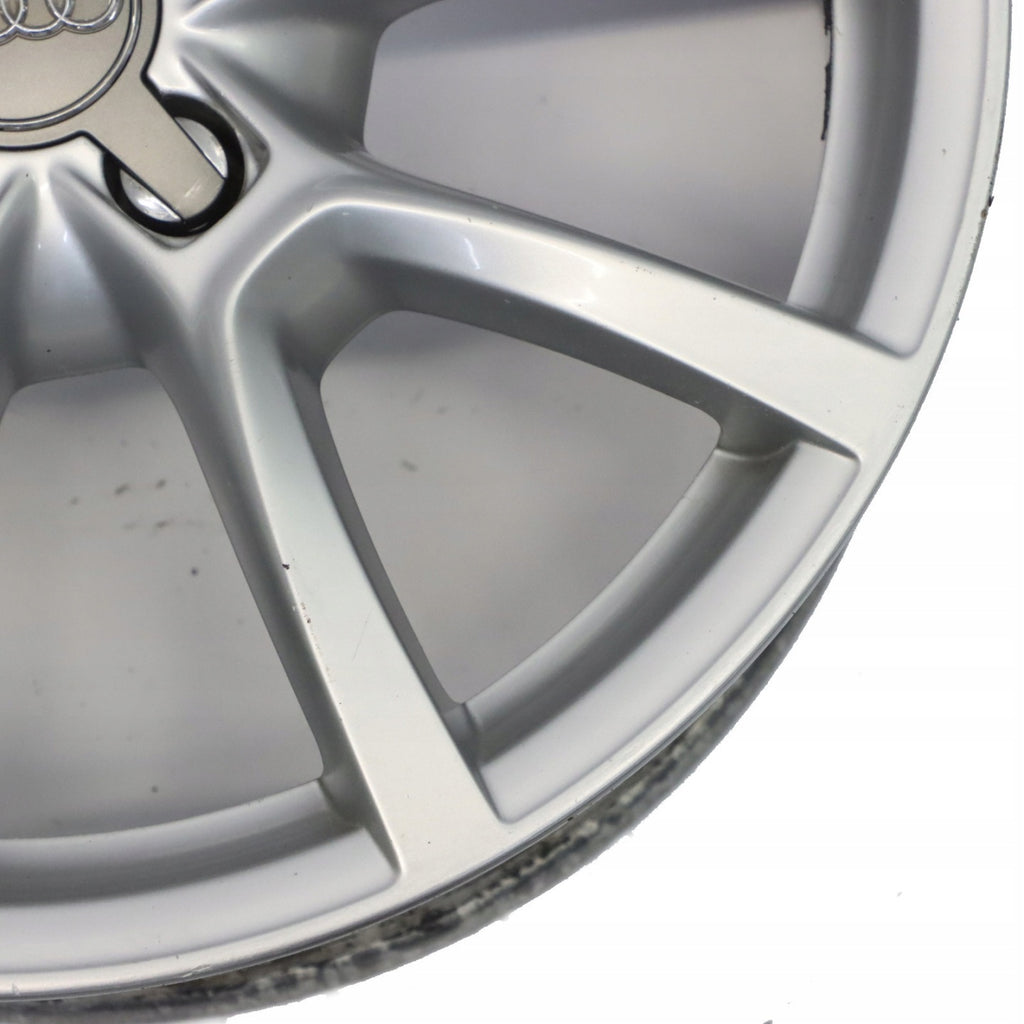 1x Alufelge 18 Zoll 8.0" 5x112 39ET Glanz Silber 8R0601025 Audi Q5 Rim Wheel FEL3068547849ra