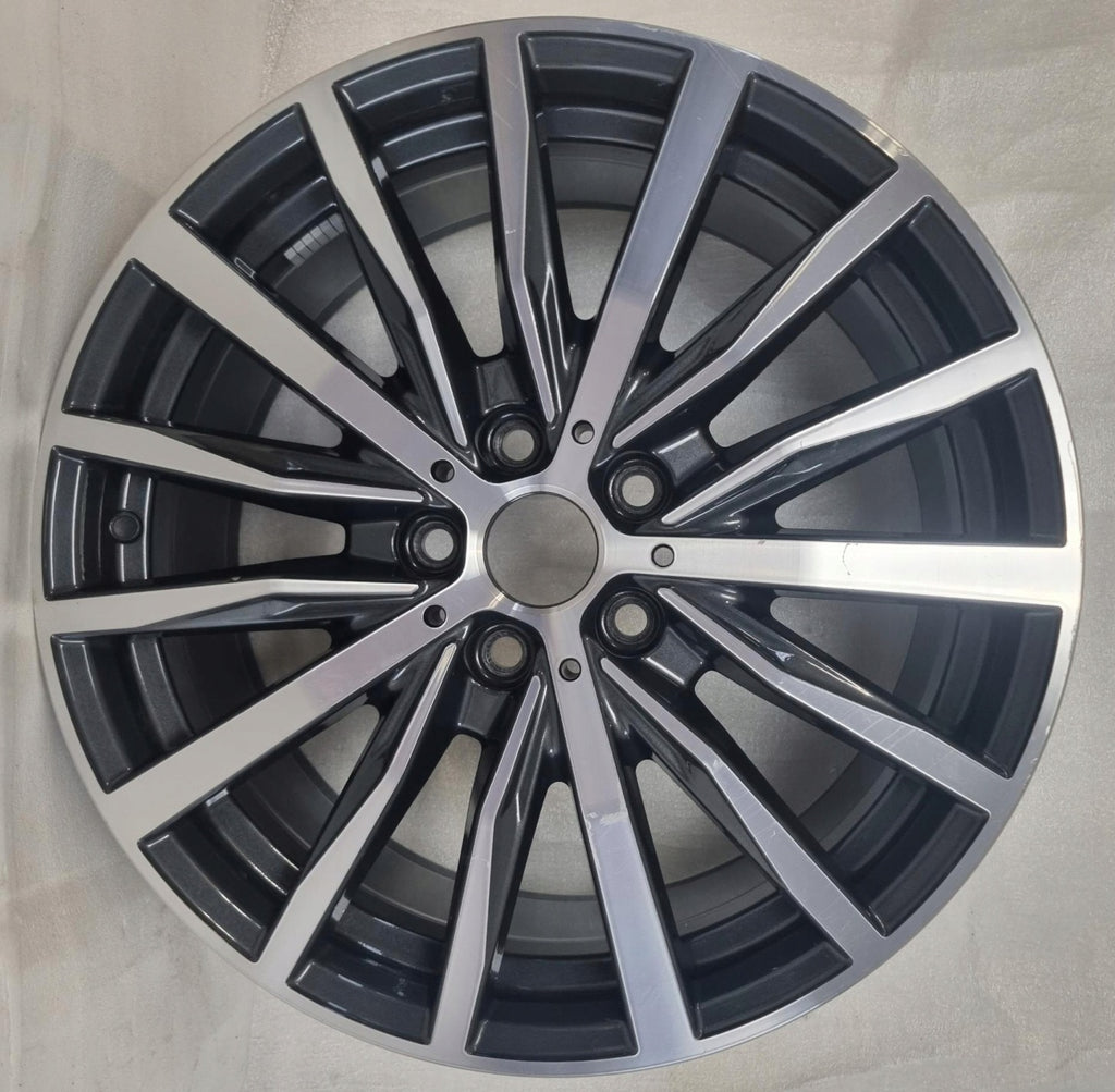 1x Alufelge 18 Zoll 8.0" 5x112 57ET Glanz Schwarz 6856089 BMW F44 1 F40 FEL4977787173dt
