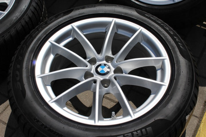 4x Alufelge 17 Zoll 7.5" 5x112 27ET Glanz Silber 6868217 BMW 5 G31 G30 Rim Wheel FEL6071697056ha