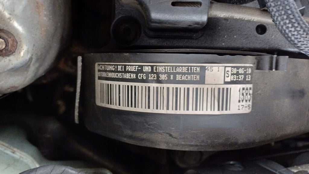 Motor Audi Seat Skoda VW CFG 2.0 TDI 170PS 125TKm Diesel Engine Unkomplett