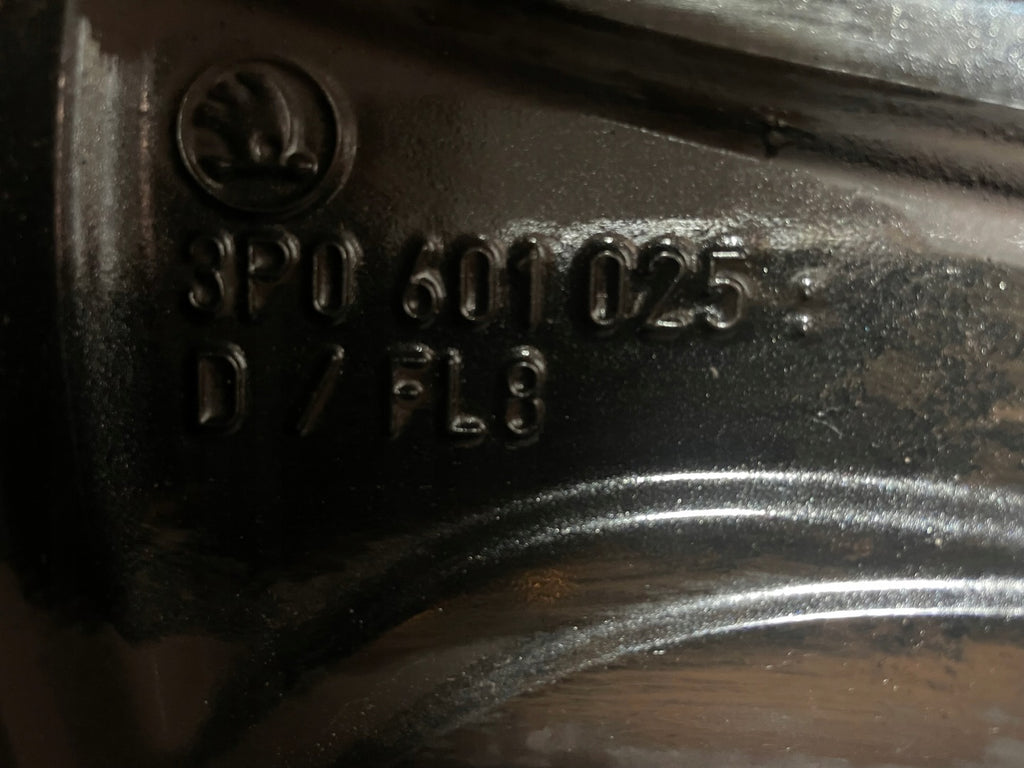 1x Alufelge 17 Zoll 7.5" 5x112 3P0601025D Skoda Superb I Rim Wheel FEL2811279699gu