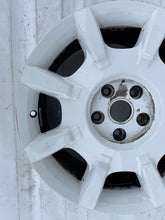 Laden Sie das Bild in den Galerie-Viewer, 1x Alufelge 18 Zoll 8.0" 5x120 50ET Matt Weiß 7E0601025R VW Multivan Rim Wheel FEL8222962793fx