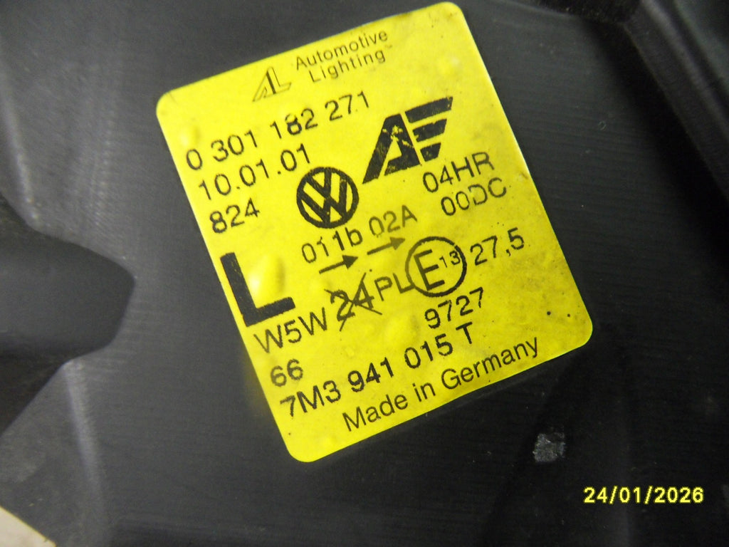 Frontscheinwerfer VW Sharan 7M3941015T Xenon Links Scheinwerfer Headlight SCH1878914377fy