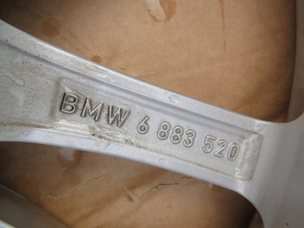 1x Alufelge 17 Zoll 7.5" 5x120 52ET Glanz Silber 6883520 BMW 3 G21 G20 Rim Wheel FEL6313667041jj