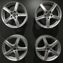 Laden Sie das Bild in den Galerie-Viewer, 4x Alufelge 17 Zoll 7.0" 5x112 43ET Glanz Silber KBA51285 VW Golf VII I Jetta FEL7133067028qp