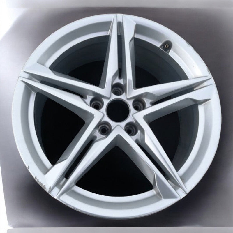 1x Alufelge 18 Zoll 8.0" 5x112 40ET Glanz Silber 8W0601025 Audi Rim Wheel