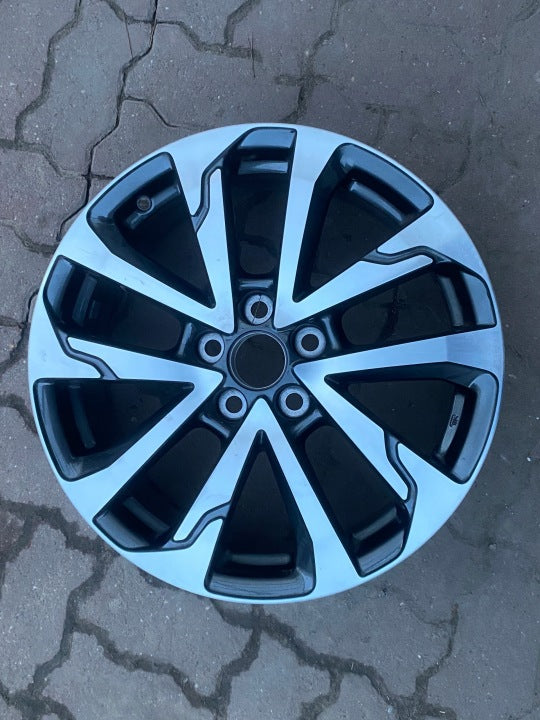 1x Alufelge 19 Zoll 7.5" 5x114.3 40ET Glanz Schwarz Toyota Chr Rim Wheel FEL8236219752tm