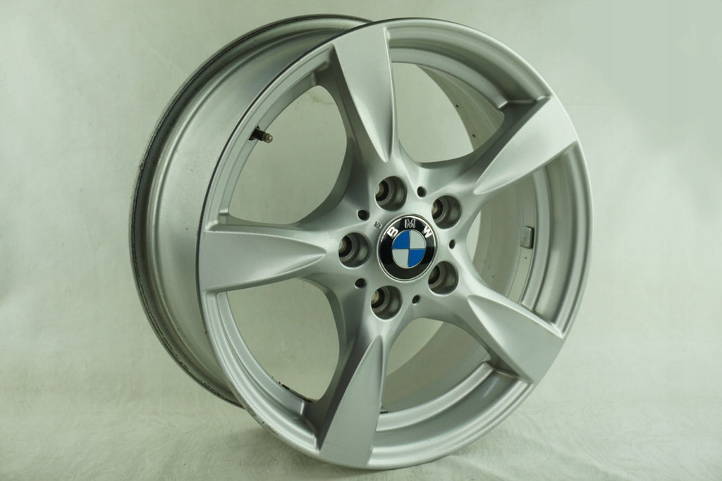 1x Alufelge 17 Zoll 6.5" 5x120 47ET Glanz Silber 6795561 BMW 1 E81 E87 Rim Wheel FEL6053801684yx
