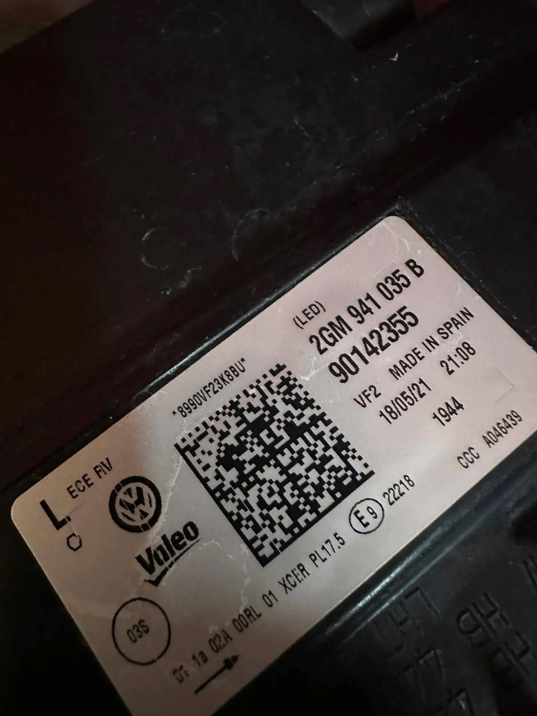 Frontscheinwerfer VW T-Cross 2GM941035B Vorderseite Scheinwerfer Headlight