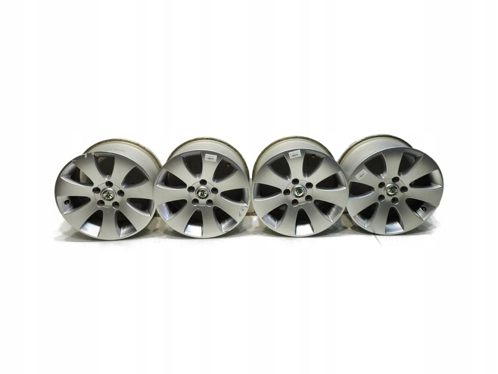 4x Alufelge 16 Zoll 7.0" 5x112 45ET Glanz Silber 3T0601025 Skoda Superb Ii FEL7967440793fc