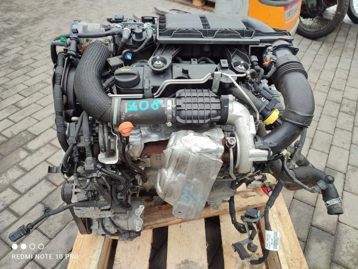 Motor Peugeot 208 10FDBZ 1.4 HDI 68PS 50kW 161TKm Diesel Engine Komplett MOT4556183060lk