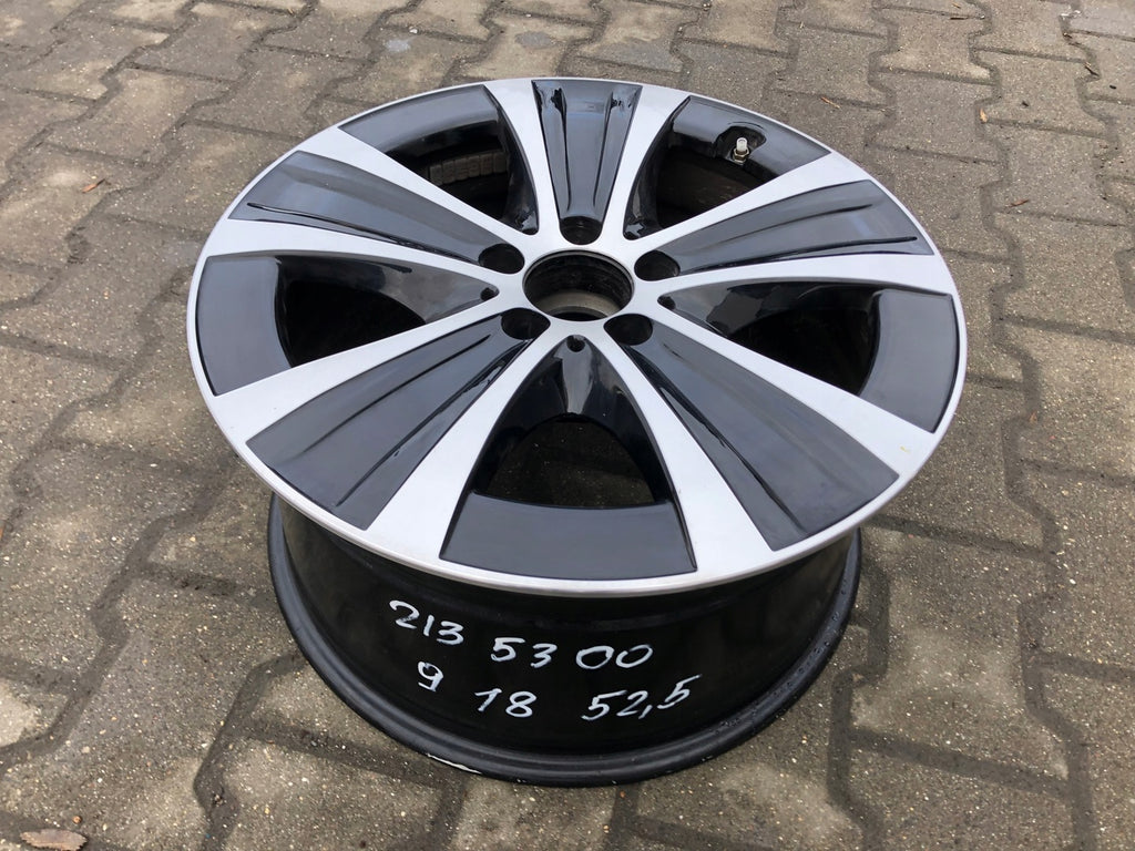 1x Alufelge 18 Zoll 9.0" 5x112 52,5ET 2134015300 Mercedes-Benz Rim Wheel