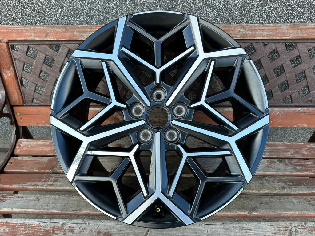 1x Alufelge 19 Zoll 7.5" 5x114.3 51ET Matt Schwarz 52910-N7400 Hyundai Tucson FEL7224472112bn