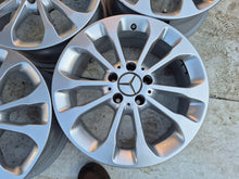 Laden Sie das Bild in den Galerie-Viewer, 4x Alufelge 17 Zoll 6.5" 5x112 38ET Glanz Silber A1564011700 Mercedes-Benz Gla FEL9335464013fo