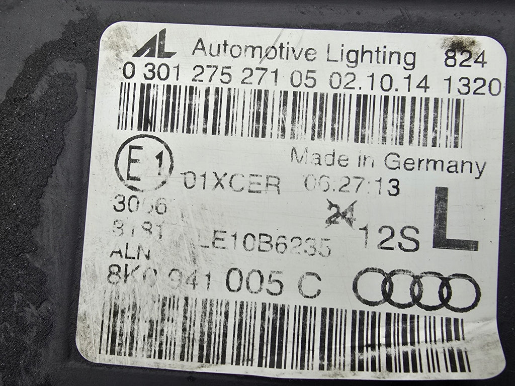 Frontscheinwerfer Audi A4 B8 8K0941005 Links Scheinwerfer Headlight SCH9587963540mp