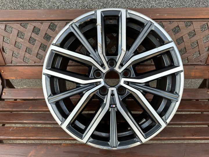 1x Alufelge 18 Zoll 7.5" 5x112 50ET Glanz Graphit 6891179 BMW 2 Tourer Mg FEL5912054917aq
