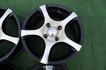 Laden Sie das Bild in den Galerie-Viewer, 4x Alufelge 15 Zoll 6.5" 4x108 37ET WZ-6515-108-37 Ford Fiesta I Fusion 2 FEL2366193030wa