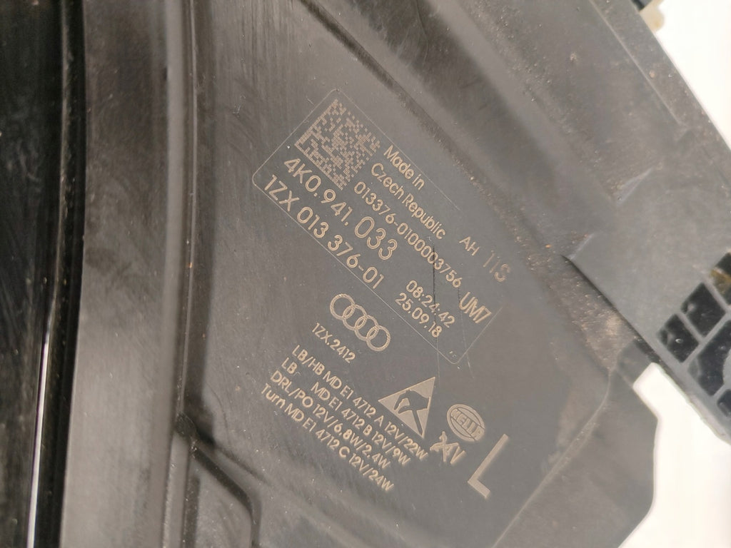 Frontscheinwerfer Audi A6 C8 4K0941033 Full LED Links Scheinwerfer Headlight