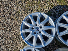 Load image into Gallery viewer, 4x Alufelge 16 Zoll 6.5" 5x112 48ET Glanz Silber KBA48662 VW Rim Wheel FEL9284537797wr
