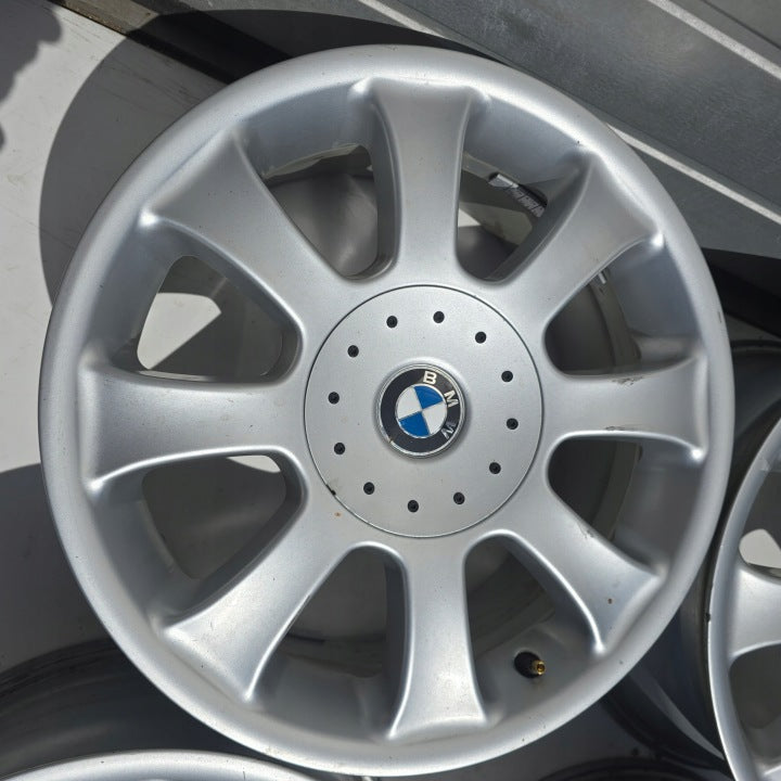 4x Alufelge 16 Zoll 7.0" 5x120 46ET Glanz Silber 1096232 BMW E36 Rim Wheel FEL2785910071gq
