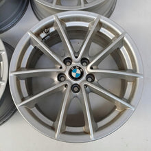 Load image into Gallery viewer, 4x Alufelge 17 Zoll 7.5" 5x112 27ET Glanz Silber 6868217 BMW 5 G31 G30 Rim Wheel FEL5003438309tv