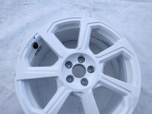 Load image into Gallery viewer, 1x Alufelge 18 Zoll 7.5&quot; 5x100 46ET Glanz Weiß 82A601025AB Audi Rim Wheel