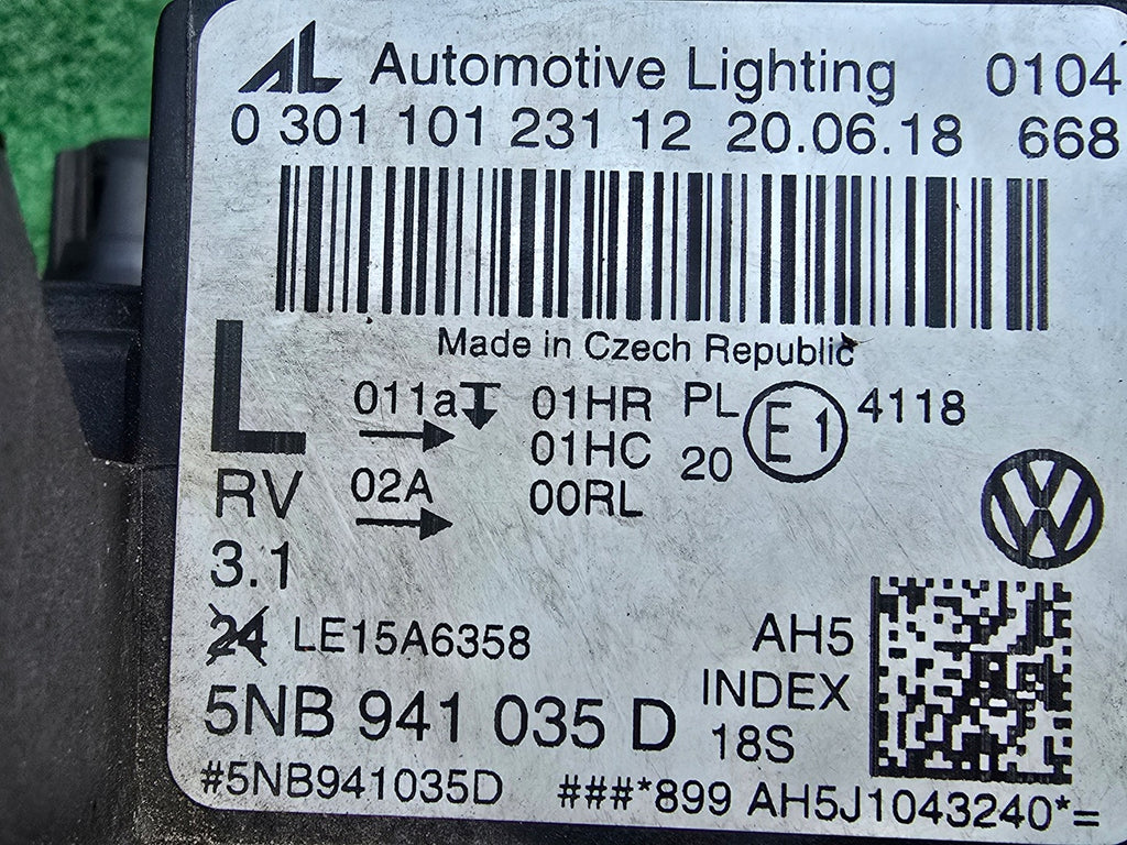 Frontscheinwerfer VW Tiguan 5NB941035D LED Links Scheinwerfer Headlight SCH7106166658ob