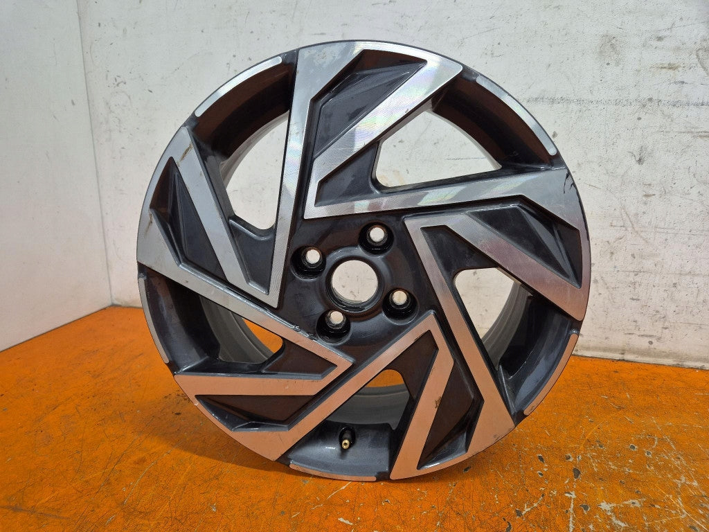 1x Alufelge 16 Zoll 6.0" 4x100 50ET Glanz Grau 52910-Q0230 Hyundai I20 Iii FEL8142485040cg