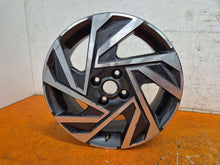 Load image into Gallery viewer, 1x Alufelge 16 Zoll 6.0" 4x100 50ET Glanz Grau 52910-Q0230 Hyundai I20 Iii FEL8142485040cg
