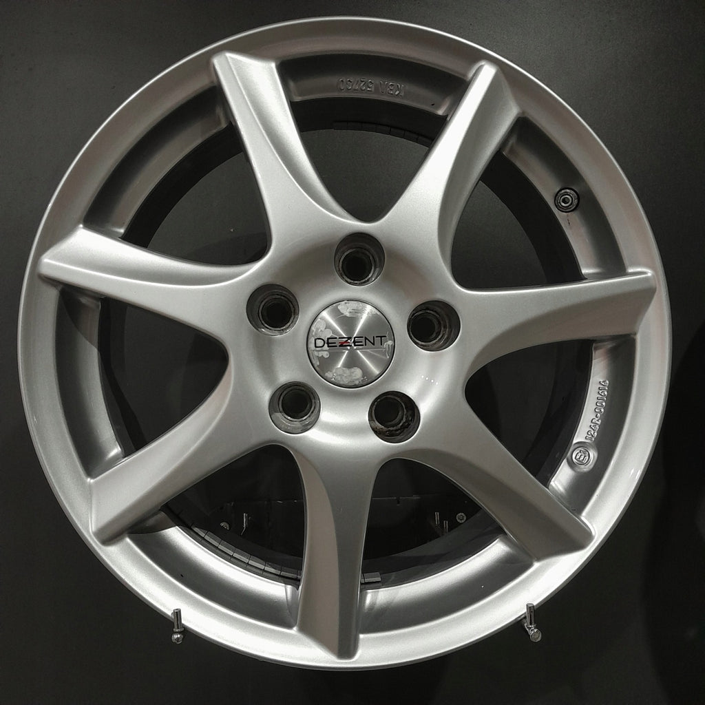 4x Alufelge 16 Zoll 6.5" 5x114.3 50ET Glanz KBA52730 F601062 Mazda Cx-3 FEL6957197674nz