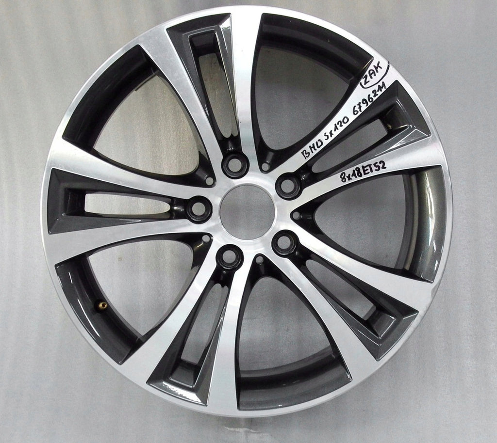 1x Alufelge 18 Zoll 8.0" 5x120 52ET 6796211 BMW 2 F22 1 F21 F23 F20 Rim Wheel FEL6152189092nj