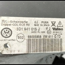 Load image into Gallery viewer, Frontscheinwerfer VW Phaeton 3D1941015J Links Scheinwerfer Headlight SCH1658809354ds