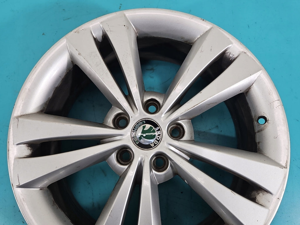 1x Alufelge 18 Zoll 7.5" 5x112 1Z0601025AD Skoda Octavia Ii Rim Wheel FEL7134321185qx