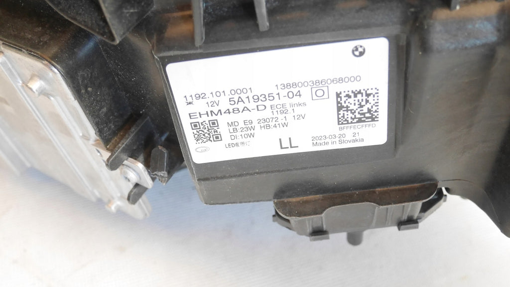 Frontscheinwerfer BMW G22 G82 5A19351-04 LED Links Scheinwerfer Headlight SCH6596992003ly
