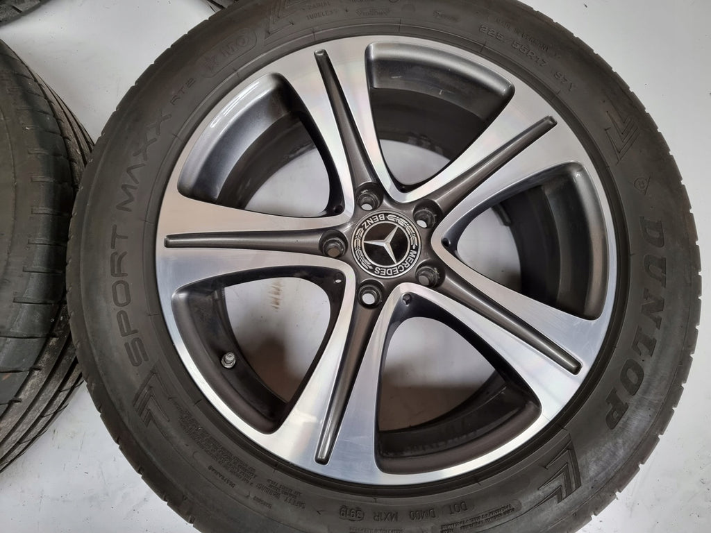 4x Alufelge 17 Zoll 7.5" 5x112 40ET A2134011200 Mercedes-Benz W213 Rim Wheel FEL6461619811gh